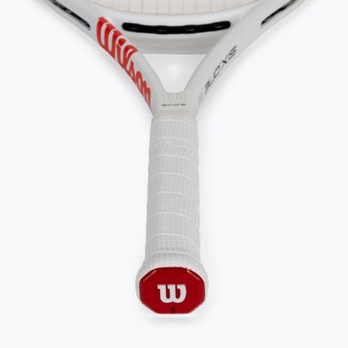 Wilson Six.One Lite 102 CVR tennis racket red and white WRT73660U
