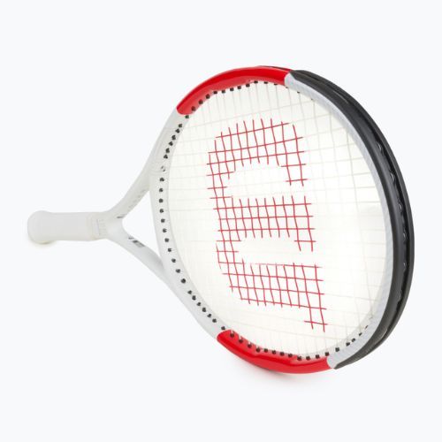 Wilson Six.One Team 95 Cvr tennis racket red and white WRT73640U