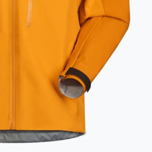 Men's Arcteryx Alpha AR rain jacket orange 25434