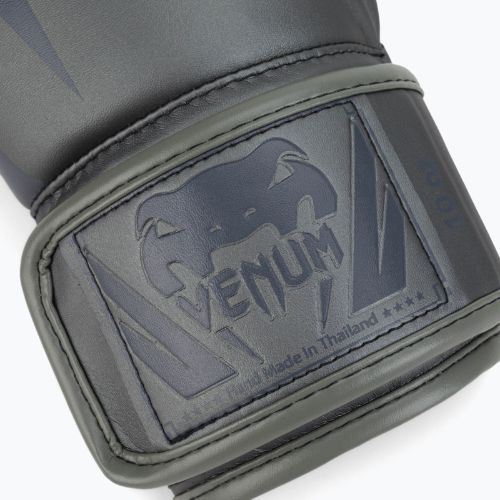 Venum Elite grey men's boxing gloves VENUM-0984