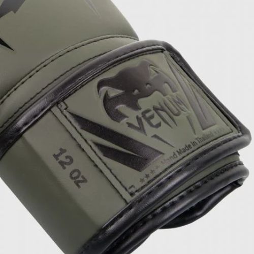 Venum Elite men's boxing gloves green VENUM-1392