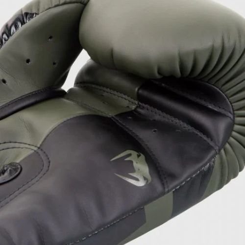 Venum Elite men's boxing gloves green VENUM-1392
