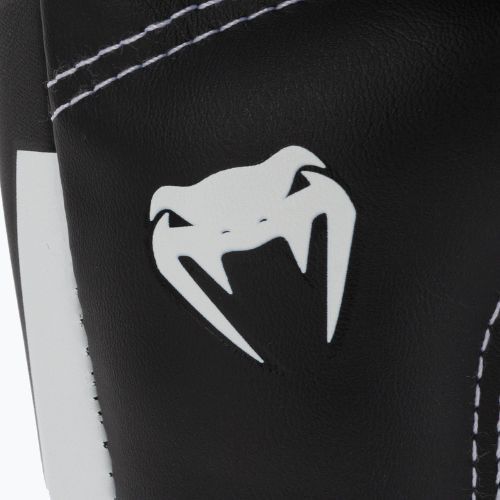 Venum Elite boxing gloves black and white 0984