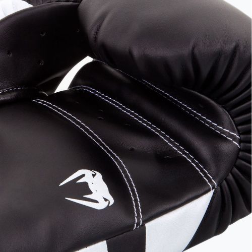 Venum Elite boxing gloves black and white 0984