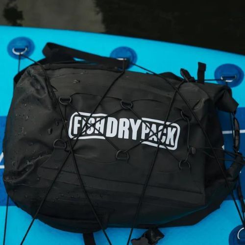 FishDryPack Explorer 20l waterproof backpack black FDP-EXPLORER20