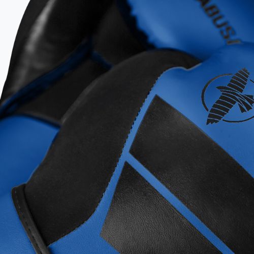 Hayabusa S4 blue/black boxing gloves S4BG