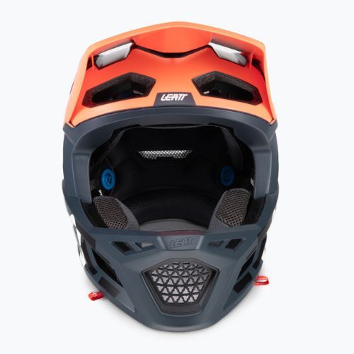 Leatt MTB 4.0 Gravity V22 bike helmet orange/black 1022070512