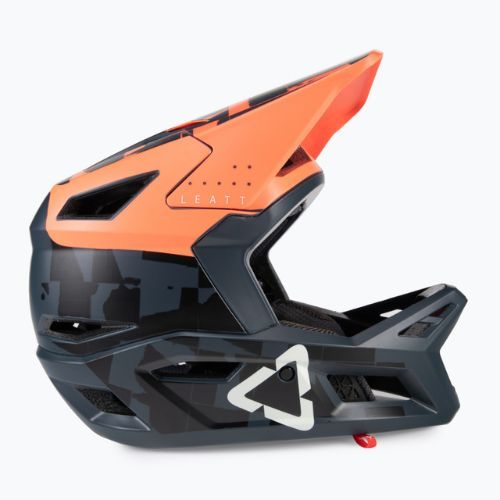Leatt MTB 4.0 Gravity V22 bike helmet orange/black 1022070512