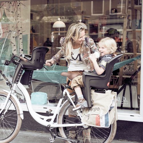 Polisport Koolah FF 29 grey FO children's bike seat 8631400021