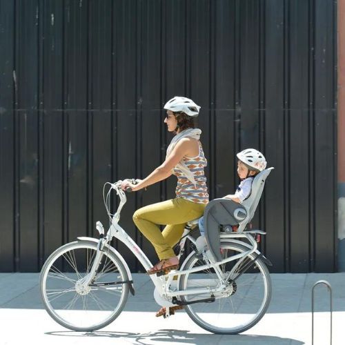 Polisport Wallaby Evolution Deluxe FF grey FO children's bike seat 8633200002