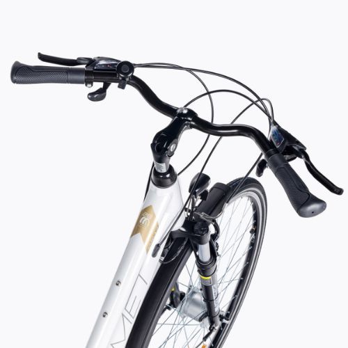 Women's trekking bicycle Romet Gazela 3 white 2228435