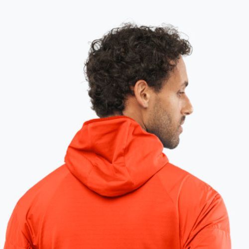 Men's Salomon Outline AS Hybrid Mid jacket red LC1809000