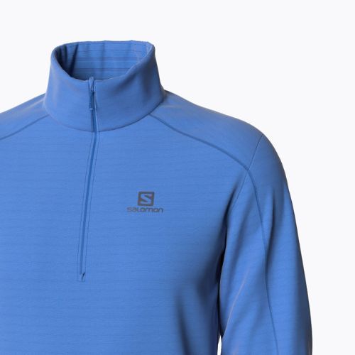 Men's Salomon Outrack HZ Mid fleece sweatshirt blue LC1711000