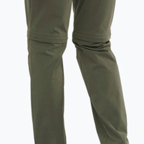 Men's Salomon Wayfarer Zip Off trekking trousers green LC1741100