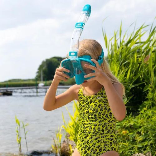 AQUASTIC Snorkelling kit blue SMFK-01SN