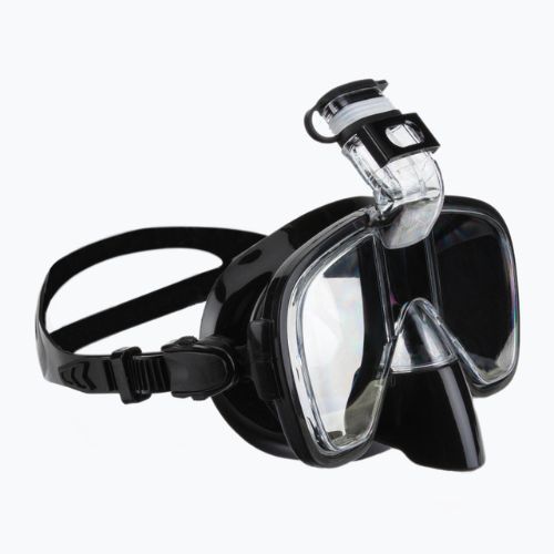 AQUASTIC Snorkelling Kit Black SMFK-01LC
