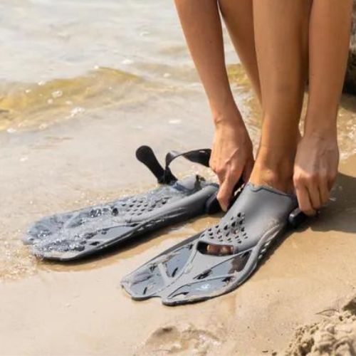 AQUASTIC Snorkelling Kit Black SMFK-01LC