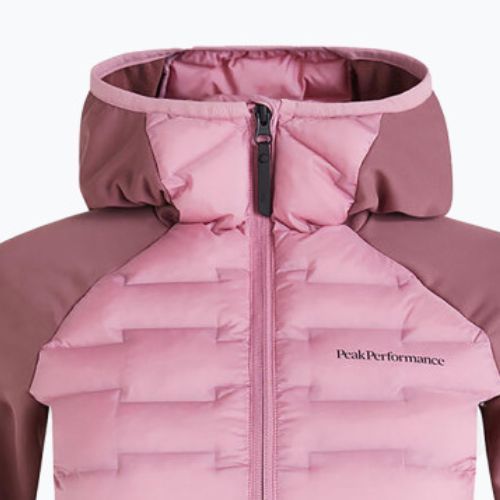 Women's Peak Performance Argon Hybrid Hood Jacket pink G77859110