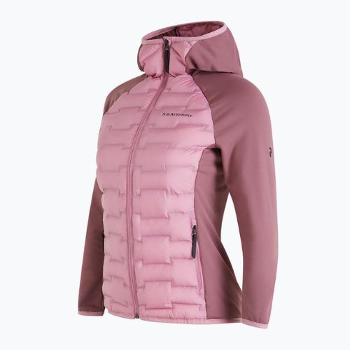 Women's Peak Performance Argon Hybrid Hood Jacket pink G77859110