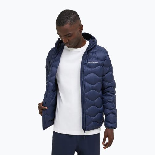 Peak Performance men's down jacket Helium Down Hood navy blue G77849020
