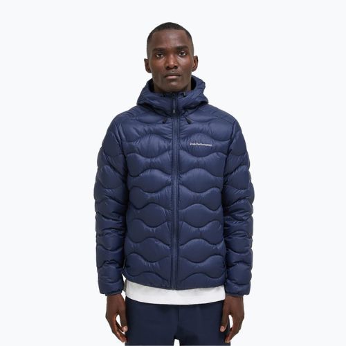 Peak Performance men's down jacket Helium Down Hood navy blue G77849020