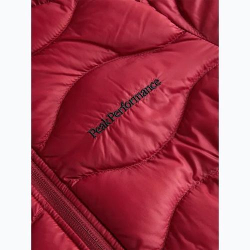 Peak Performance women's down jacket Helium Down Hood maroon G77852150