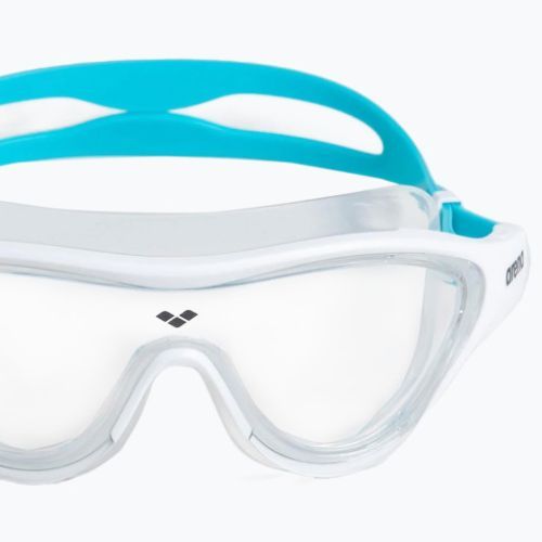Children's swimming mask arena The One Mask clear/white/lightblue 004309/202