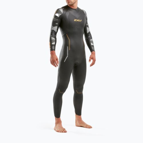 Men's triathlon wetsuit 2XU Propel 2 black MW4990C