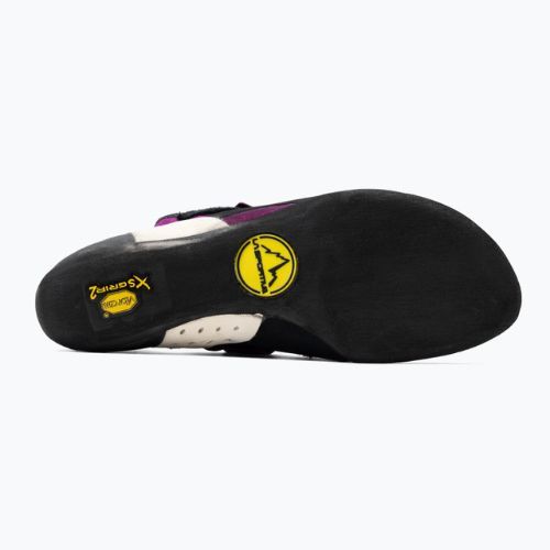 La Sportiva Katana women's climbing shoe white and purple 20M000500