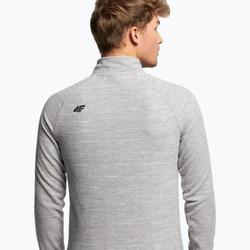 Men's ski sweatshirt 4F grey H4Z22-BIMP010