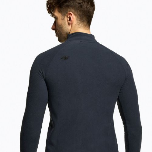 Men's 4F ski sweatshirt navy blue H4Z22-BIMP010