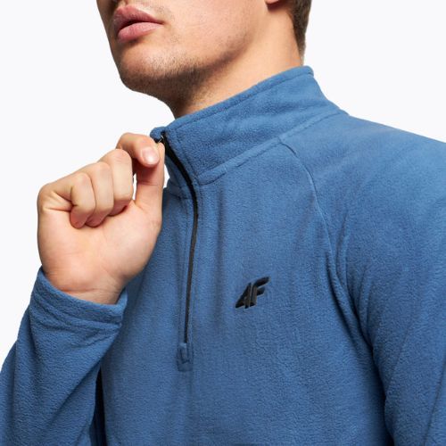 Men's 4F ski sweatshirt blue H4Z22-BIMP010