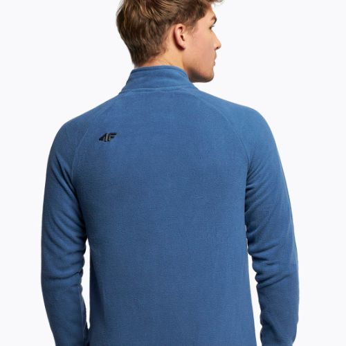 Men's 4F ski sweatshirt blue H4Z22-BIMP010