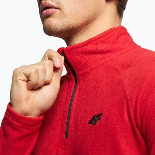 Men's 4F ski sweatshirt red H4Z22-BIMP010
