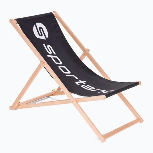 Sportano adjustable garden lounger LSR01310 black SSB001