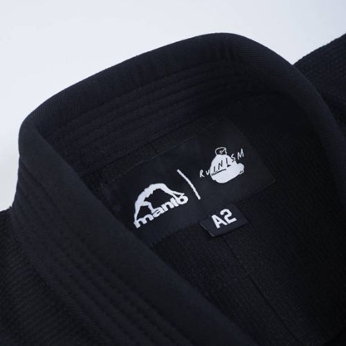 GI for men's Brazilian jiu-jitsu MANTO Ruinism black MNG980
