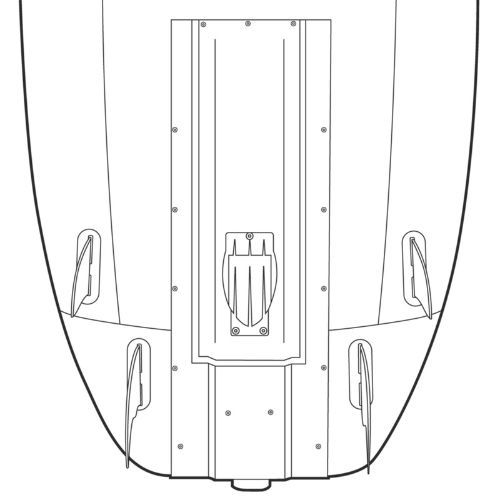 Electric board Radinn X-Sport B white 910105AA