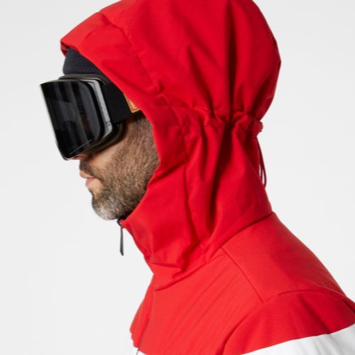 Helly Hansen men's ski jacket Bossanova Puffy navy blue and red 65781_597