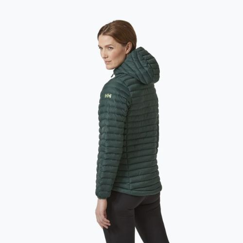 Helly Hansen women's down jacket Sirdal Hooded Insulator green 62992_495