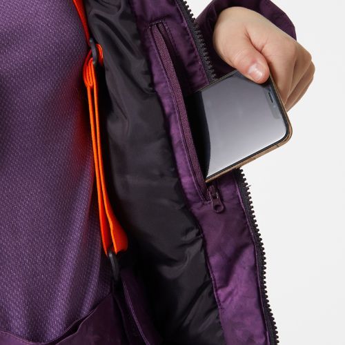 Helly Hansen Stellar children's ski jacket purple 41762_670