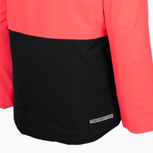 Children's ski jacket 4F pink HJZ22-JKUDN001