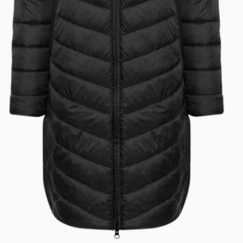 Women's down jacket 4F black H4Z22-KUDP015