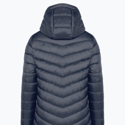 Women's down jacket 4F blue H4Z22-KUDP015