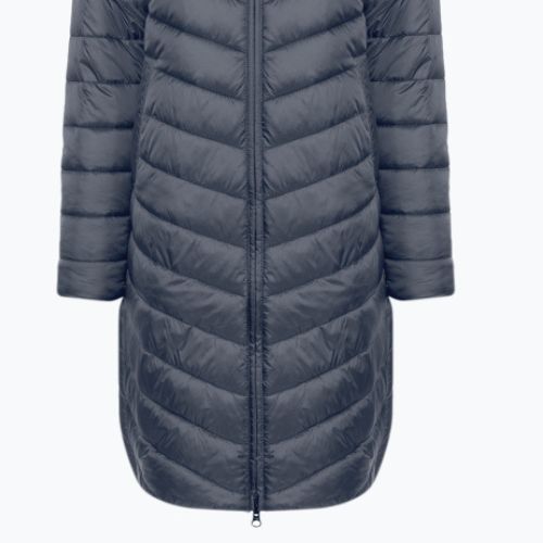 Women's down jacket 4F blue H4Z22-KUDP015