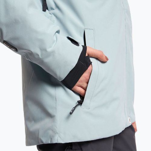 Women's snowboard jacket 4F blue H4Z22-KUDS001