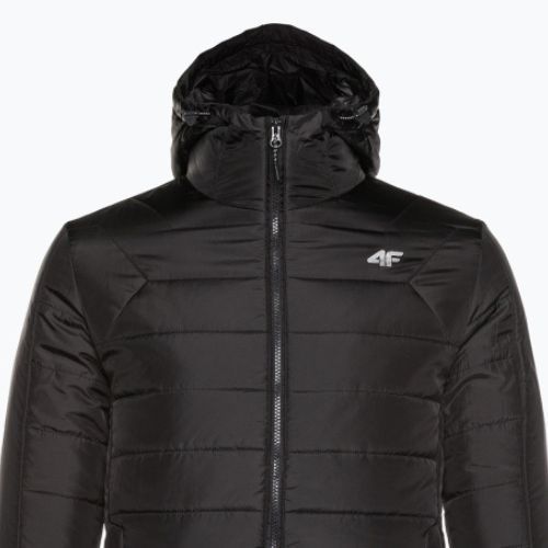 Men's 4F down jacket black H4Z22-KUMP006