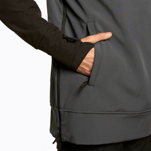 Men's 4F snowboard jacket graphite H4Z22-SFM001F