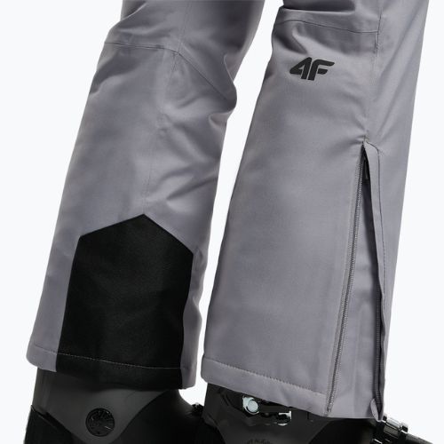 Women's ski trousers 4F grey H4Z22-SPDN002