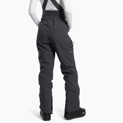 Women's snowboard trousers 4F dark grey H4Z22-SPDS002
