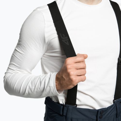 Men's 4F ski trousers navy blue H4Z22-SPMN001